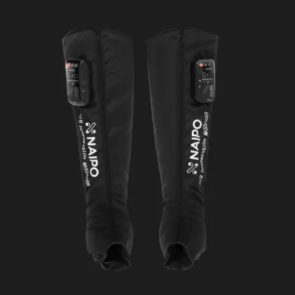 Массажер воздушно-компрессионный для ног Naipo (Black)