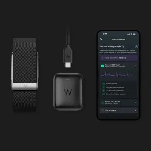Фитнес-браслет WHOOP MG Life Obsidian/Titanium 12-Month Membership (973-002-000)