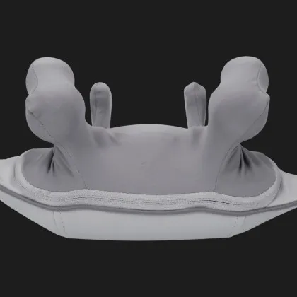 Массажер с подогревом для плеч и шеи Naipo (Gray) (MGS-2301)