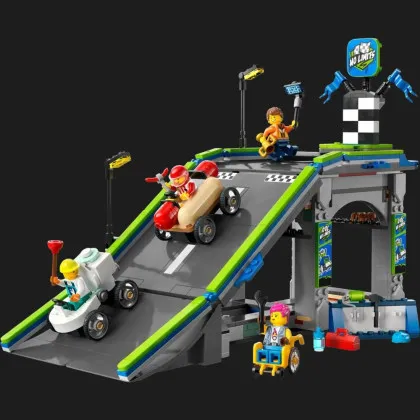 Конструктор LEGO City No Limits: Race Car Ramp Track (60460)
