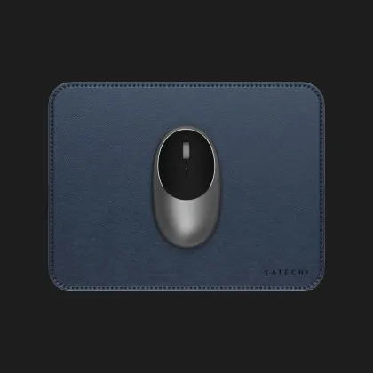 Коврик для мышки Satechi Vegan Leather Premium Mouse Pad (Blue)
