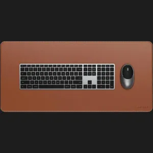 Коврик для мышки Satechi Vegan Leather Premium Mouse Pad (Brown)