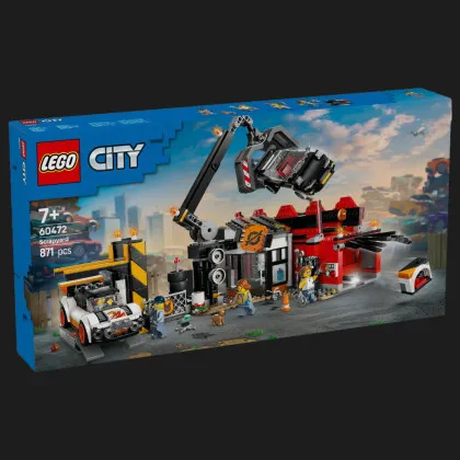 Конструктор LEGO City Scrapyard with Cars (60472)