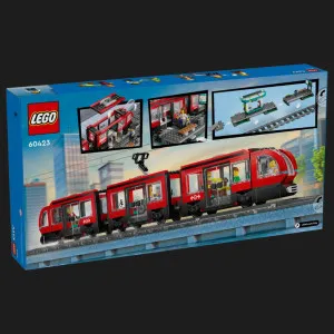 Конструктор LEGO City Трамвай и вокзал в центре города (60423)