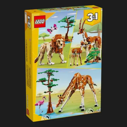 Конструктор LEGO Creator Дикі тварини сафарі (31150)