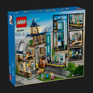 Конструктор LEGO City Центральный железнодорожный вокзал (60469)