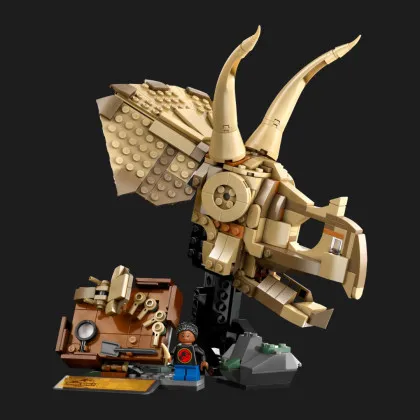 Конструктор LEGO Jurassic World Окаменелости динозавров: череп трицератопса (76969)