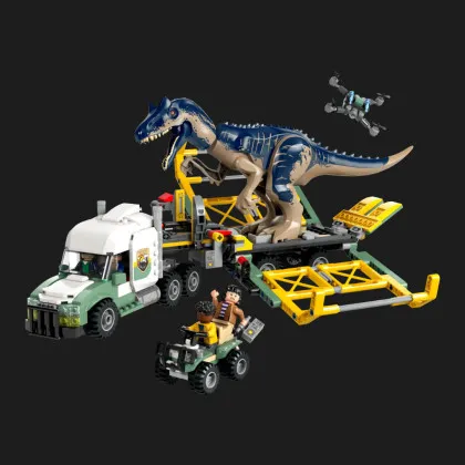 Конструктор LEGO Jurassic World Миссии динозавров: Грузовик для перевозки аллозавра (76966)