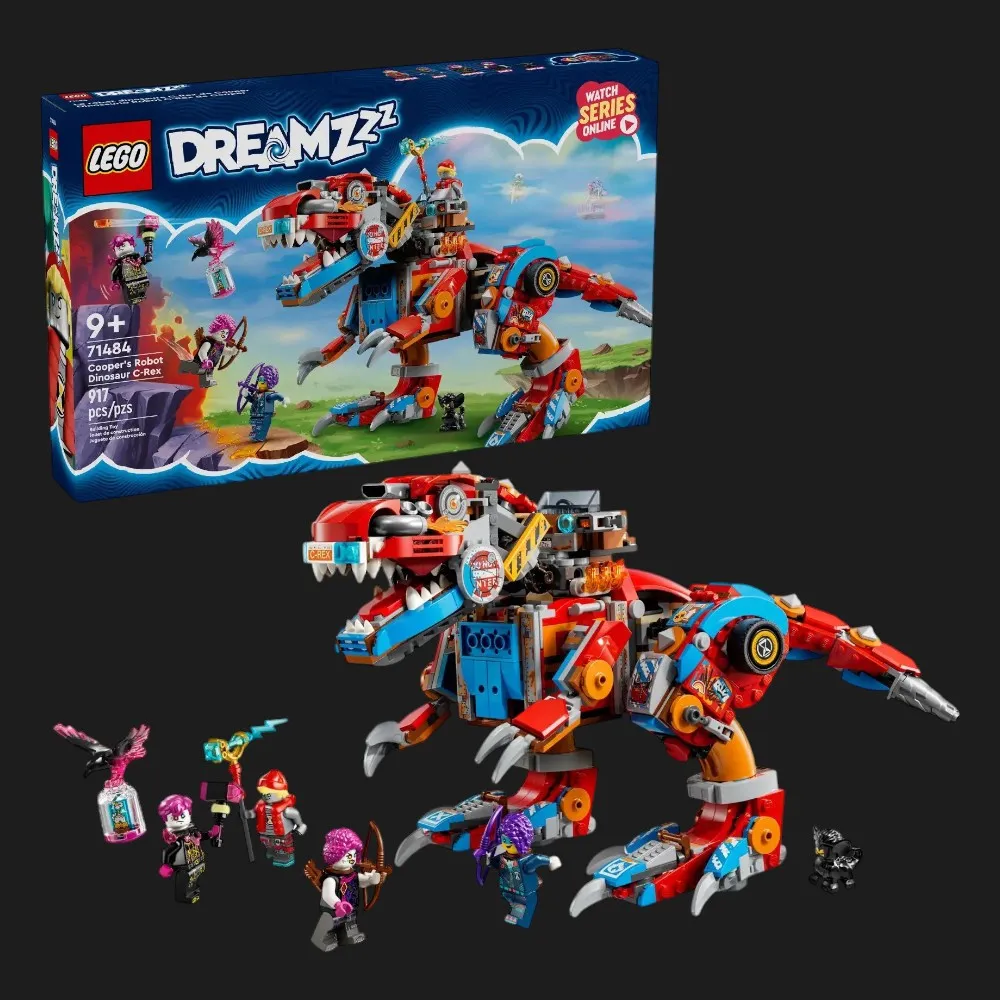 Конструктор LEGO DREAMZzz Cooper's Robot Dinosaur C-Rex (71484)
