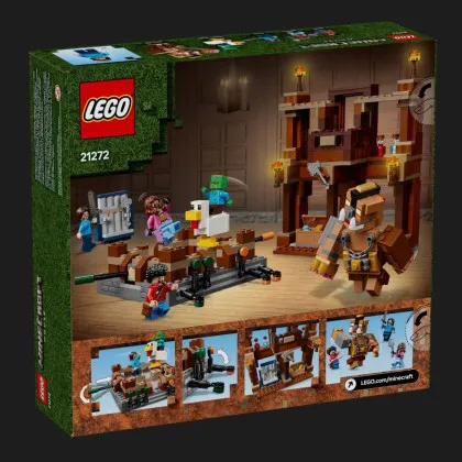 Конструктор LEGO Minecraft Woodland Mansion Fighting Ring (21272)