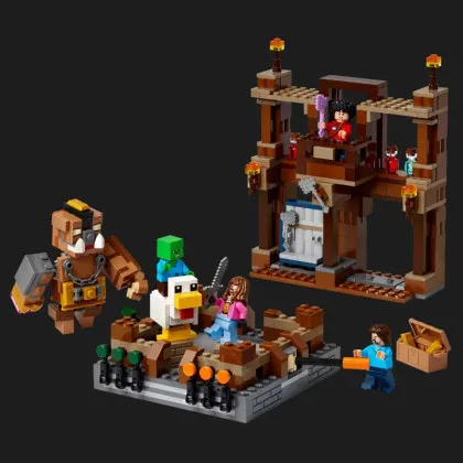 Конструктор LEGO Minecraft Woodland Mansion Fighting Ring (21272)