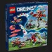 Конструктор LEGO DREAMZzz Cooper's Tiger Mech & Zero's Hot Rod Car (71497)