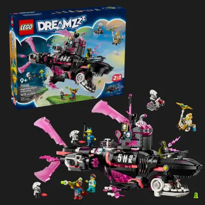 Конструктор LEGO DREAMZzz Страхітливий підводний човен «Акула» (71500)