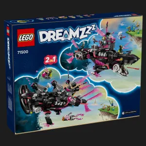 Конструктор LEGO DREAMZzz Ужасающая подлодка «Акула» (71500)
