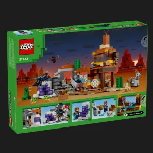 Конструктор LEGO Minecraft Покинута шахта у безплідних землях (21263)