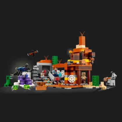 Конструктор LEGO Minecraft The Badlands Mineshaft (21263)