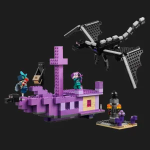 Конструктор LEGO Minecraft Дракон Енду і Корабель Краю (21264)