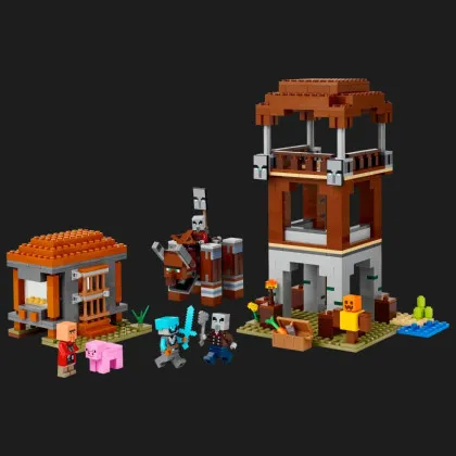 Конструктор LEGO Minecraft The Pillager Outpost and Ravager (21278)