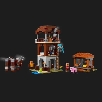 Конструктор LEGO Minecraft The Pillager Outpost and Ravager (21278)