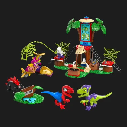 Конструктор LEGO Marvel Spidey and Gobby's Raptor Battle at Tree House HQ (11200)