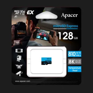 Карта пам'яті Apacer microSDXC Express 128Gb class 10 V30 A1 (Compatible with Nintendo Switch 2) в Хмельницькому
