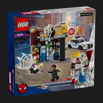 Конструктор LEGO Marvel Spider-Verse: Miles Morales vs. The Spot (76311)