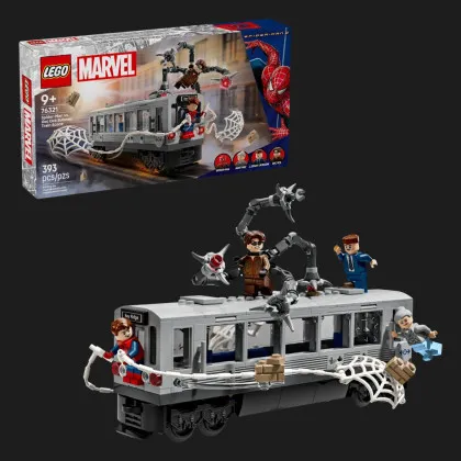 Конструктор LEGO Marvel Spider-Man vs. Doc Ock Subway Train Scene (76321)