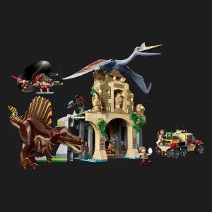 Конструктор LEGO Jurassic World Повітряна місія зі спинозавром і кетцалькоатлем (76976)