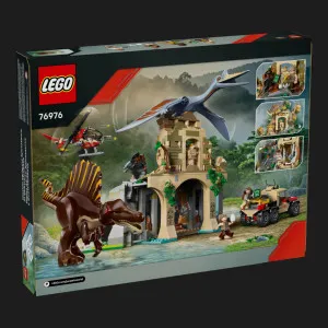 Конструктор LEGO Jurassic World Повітряна місія зі спинозавром і кетцалькоатлем (76976)