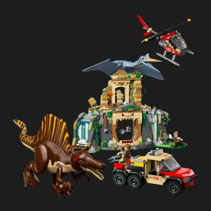 Конструктор LEGO Jurassic World Повітряна місія зі спинозавром і кетцалькоатлем (76976)