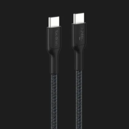 Кабель Belkin Braided USB-C 240W 1m, NEW (Black) в Ковелі