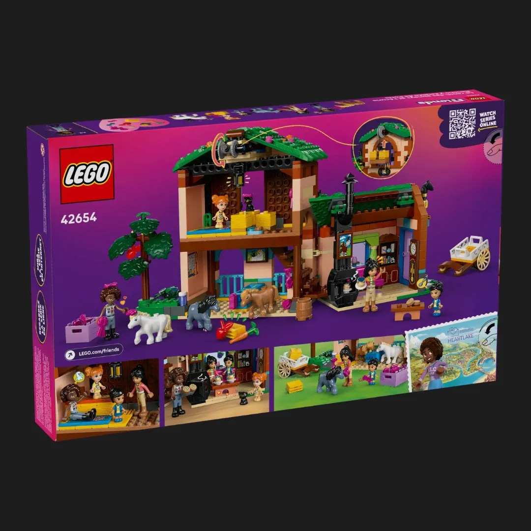 Конструктор LEGO Friends Ранчо і стайня поні (42654)