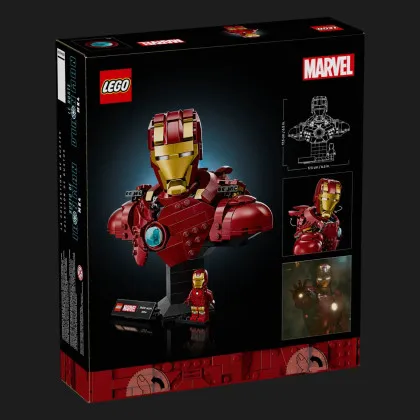 Конструктор LEGO Marvel Iron Man MK4 Bust (76327)