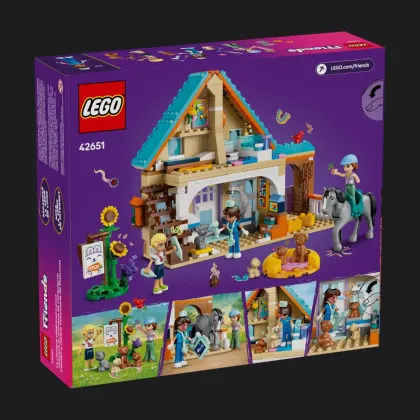 Конструктор LEGO Friends Horse and Pet Vet Clinic (42651)