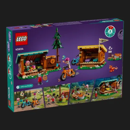 Конструктор LEGO Friends Adventure Camp Cozy Cabins (42624)