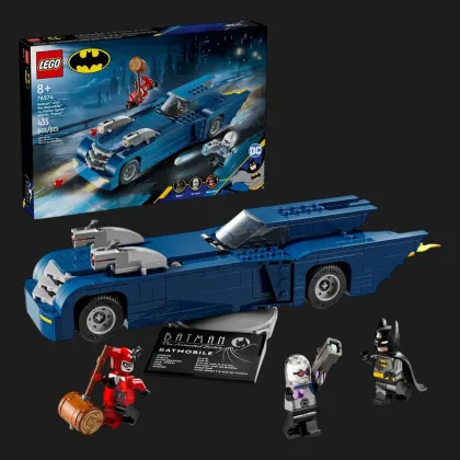 Конструктор LEGO Batman Бэтмен на бэтмобиле против Харли Квин и Мистера Фриза (76274)