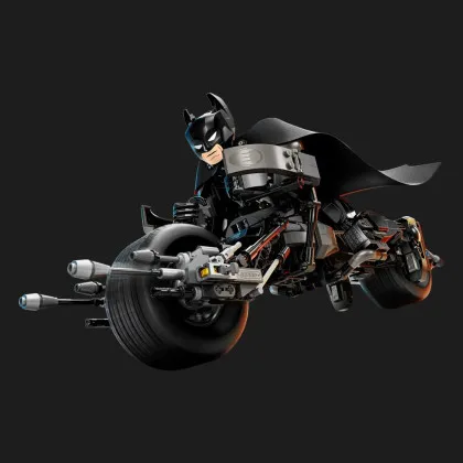 Конструктор LEGO Batman Фигурка Бэтмена для сборки и бэтцикл (76273