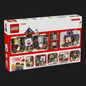Конструктор LEGO Super Mario Усадьба с привидениями Бу-короля (71436)