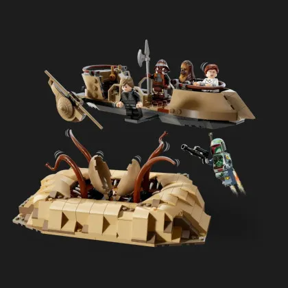 Конструктор LEGO Star Wars Пустельний скіф та яма Сарлакка (75396)