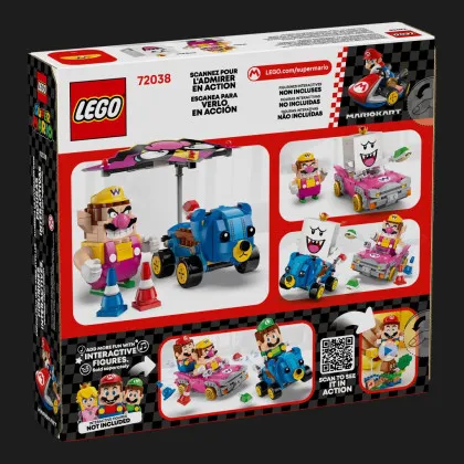 Конструктор LEGO Super Mario Kart Wario & King Boo