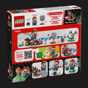 Конструктор LEGO Super Mario Mario Kart — Интерактивный Марио и карт (72043)