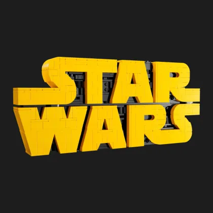 Конструктор LEGO Star Wars Brick-Built Star Wars Logo (75407)