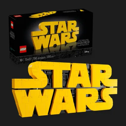Конструктор LEGO Star Wars Brick-Built Star Wars Logo (75407)