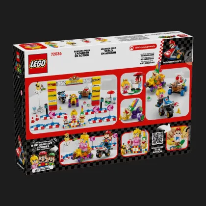 Конструктор LEGO Super Mario Kart Baby Peach & Grand Prix Set (72036)