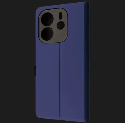 Чехол WAVE Flap Case для Xiaomi Redmi Note 14 4G (European) (Blue)