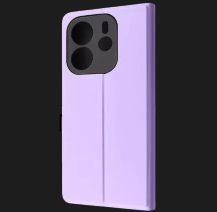 Чехол WAVE Flap Case для Xiaomi Redmi Note 14 4G (European) (Light Purple)