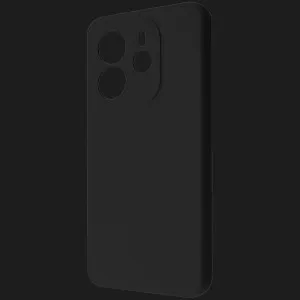 Чехол WAVE Full Silicone Cover для Xiaomi Redmi Note 14 4G (European) (Black) в Хмельницком