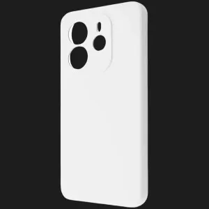 Чехол WAVE Full Silicone Cover для Xiaomi Redmi Note 14 4G (European) (White) в Хмельницком