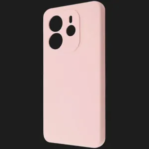 Чехол WAVE Full Silicone Cover для Xiaomi Redmi Note 14 4G (European) (Pink Sand) в Хмельницком