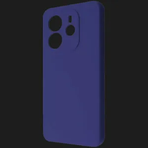 Чехол WAVE Full Silicone Cover для Xiaomi Redmi Note 14 4G (European) (Midnight Blue) в Хмельницком